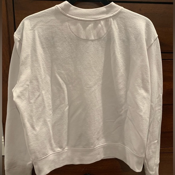 90 Degree By Reflex Women’s Medium White Pullover - Picture 3 of 6